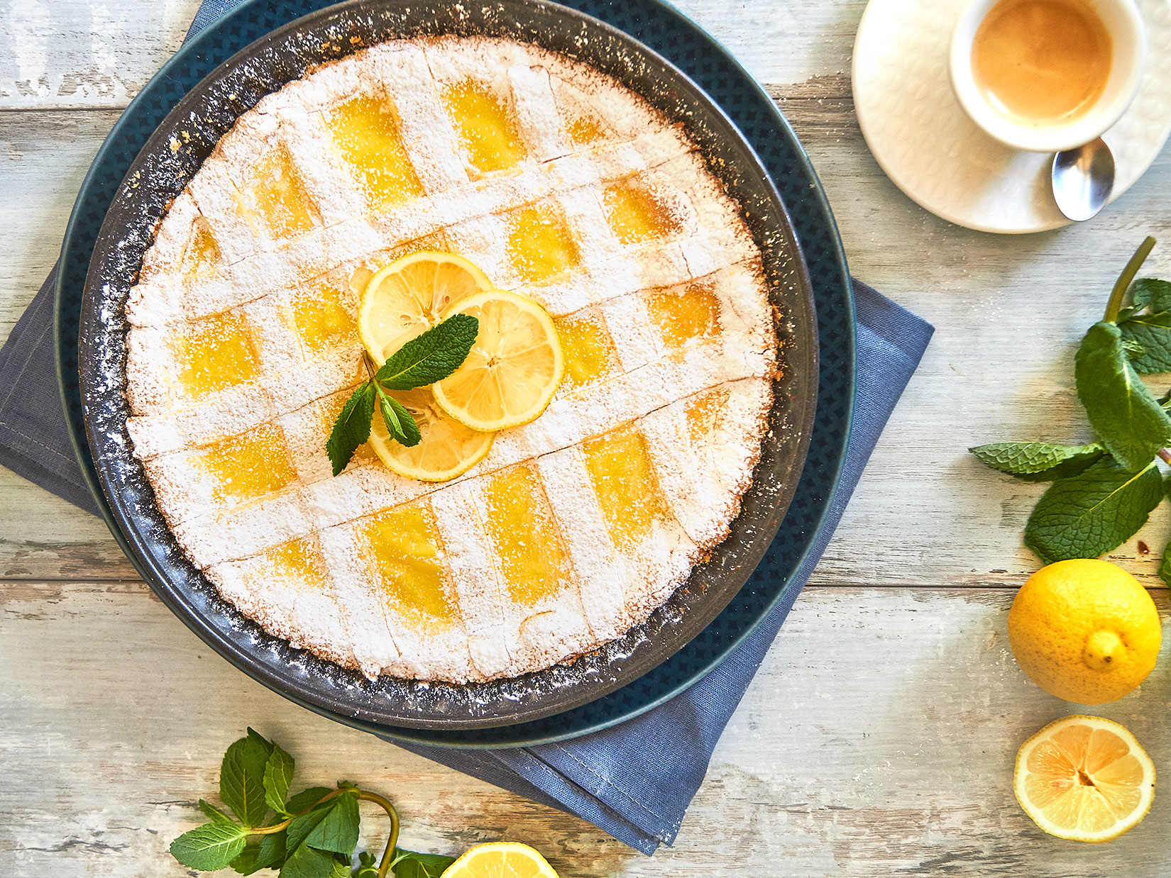 Crostata al Limone – Tarte mit Zitrone